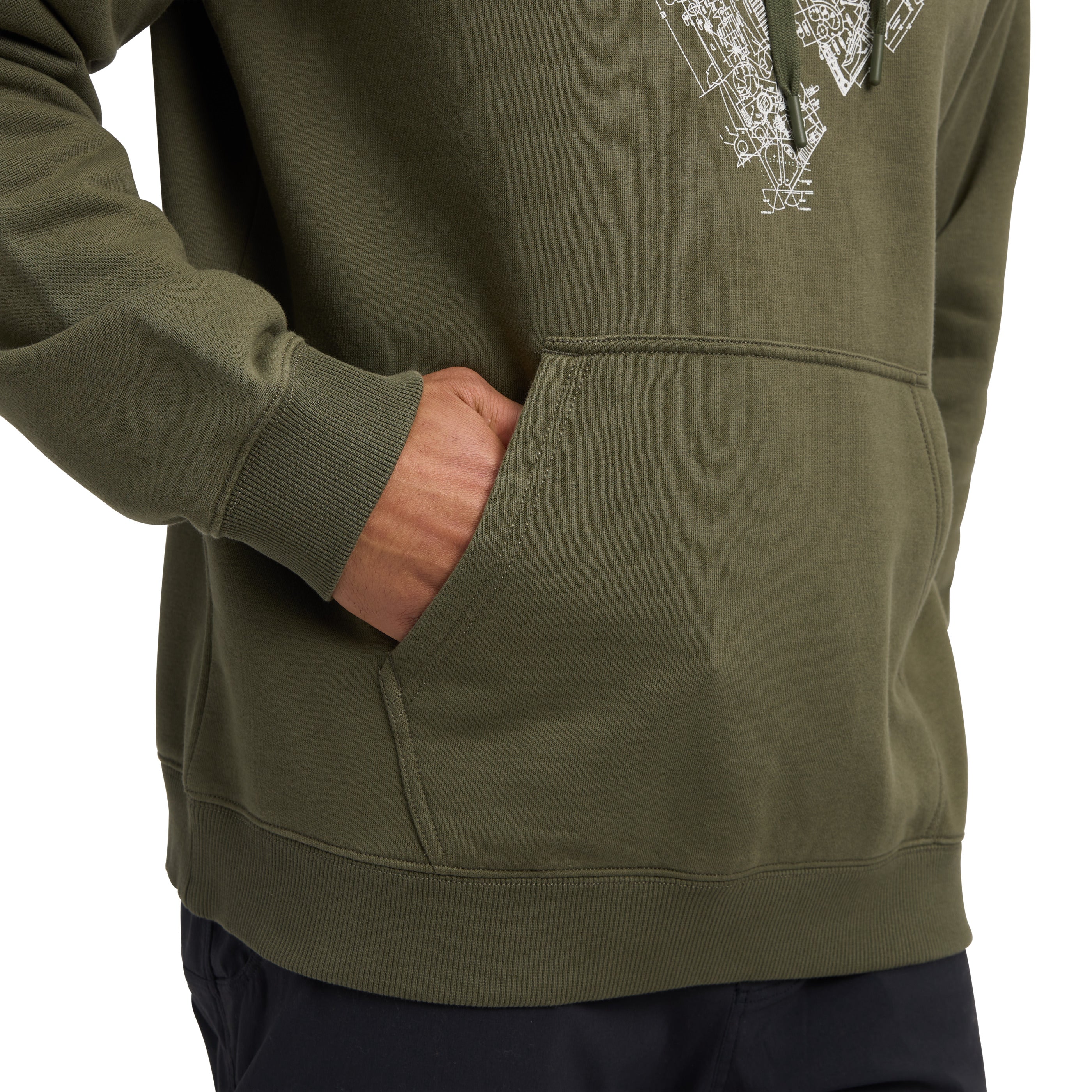 Engineered Diamond Pullover Hoody - Image 5