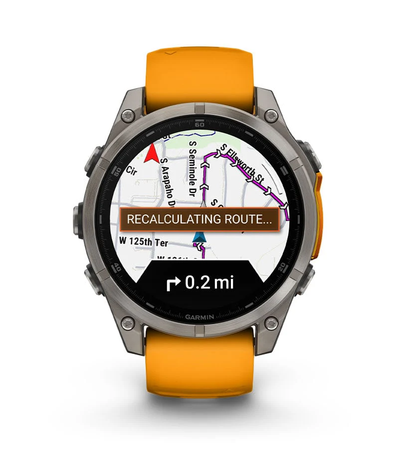 fēnix 8 AMOLED GPS Watch - 47mm, Sapphire - Image 10
