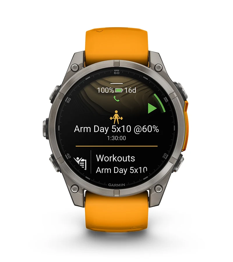 fēnix 8 AMOLED GPS Watch - 47mm, Sapphire - Image 8