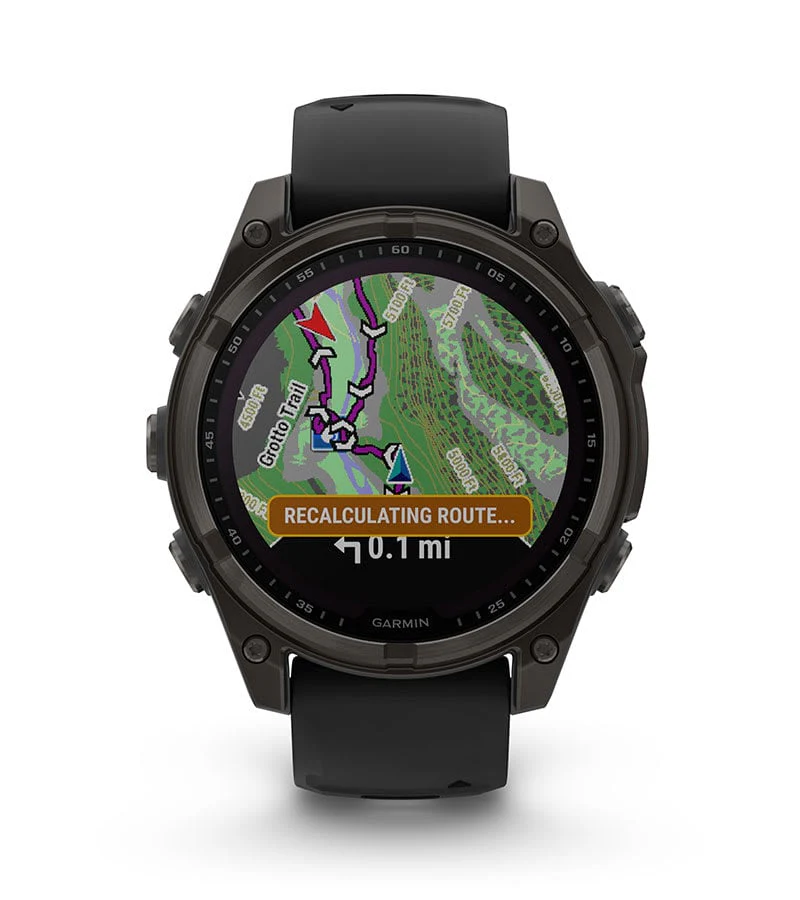 fēnix 8 Solar GPS Watch - 47mm, Sapphire - Image 11