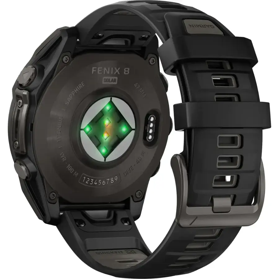 fēnix 8 Solar GPS Watch - 47mm, Sapphire - Image 12