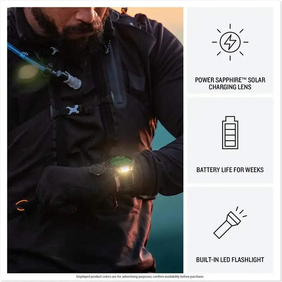 fēnix 8 Solar GPS Watch - 47mm, Sapphire - Image 3