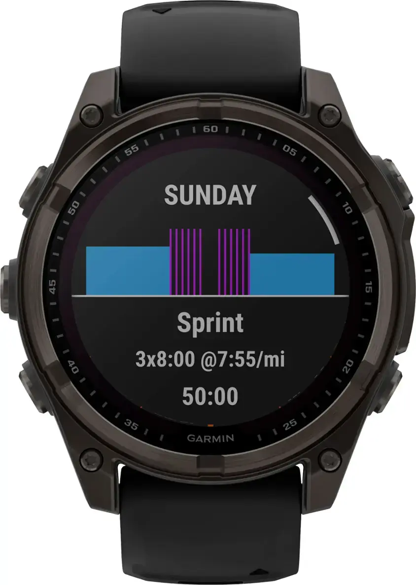 fēnix 8 Solar GPS Watch - 47mm, Sapphire - Image 7