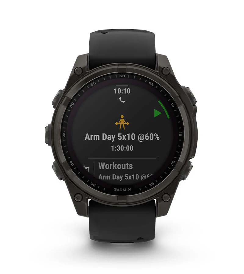 fēnix 8 Solar GPS Watch - 47mm, Sapphire - Image 9