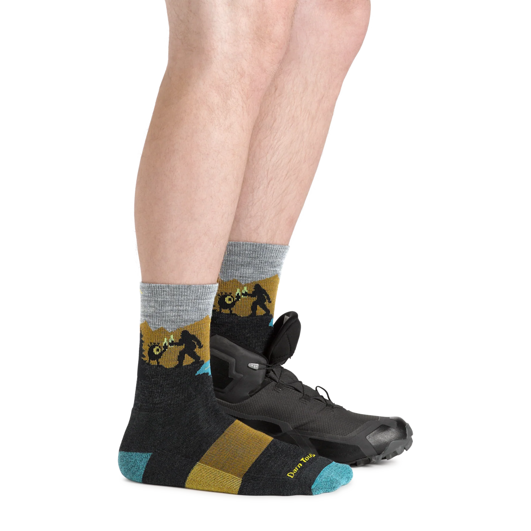 Close Encounters Micro Crew Midweight Hiking Socks - Image 2
