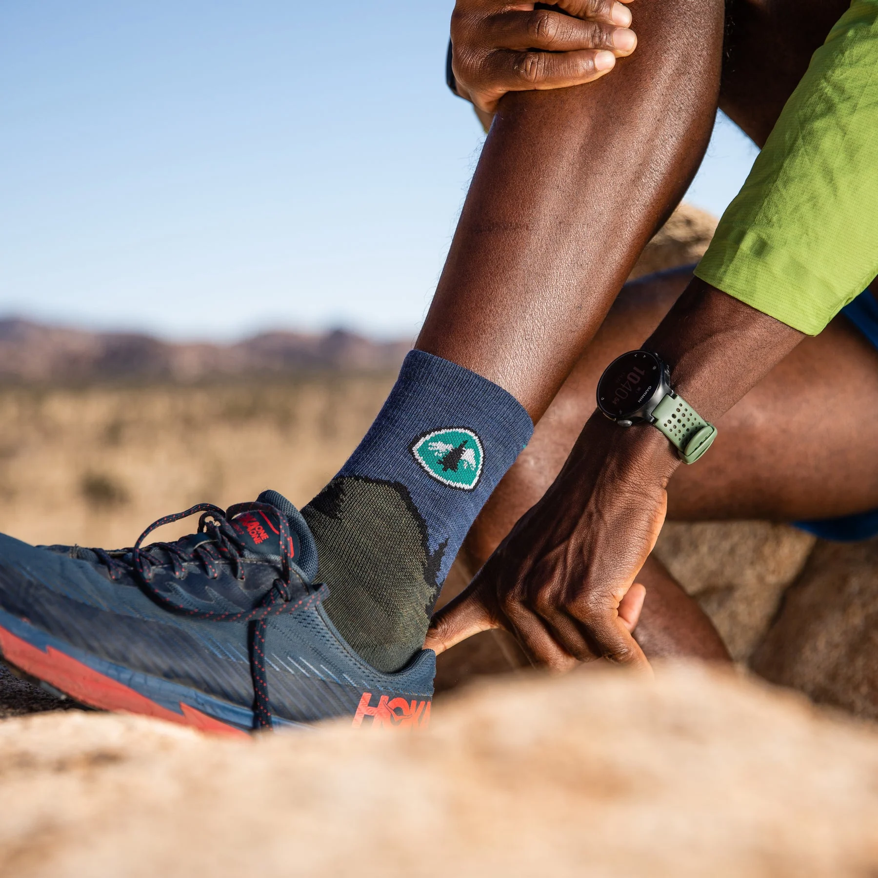 PCT Micro Crew Lightweight Hiking Socks - Image 3