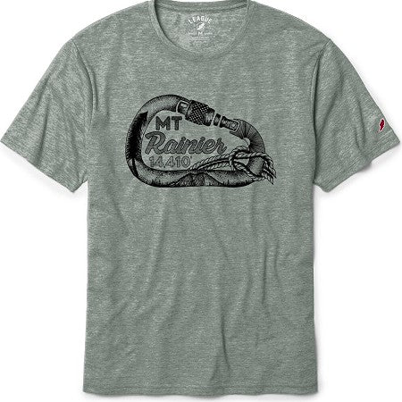 Mt. Rainier Climbing Carabiner Tee