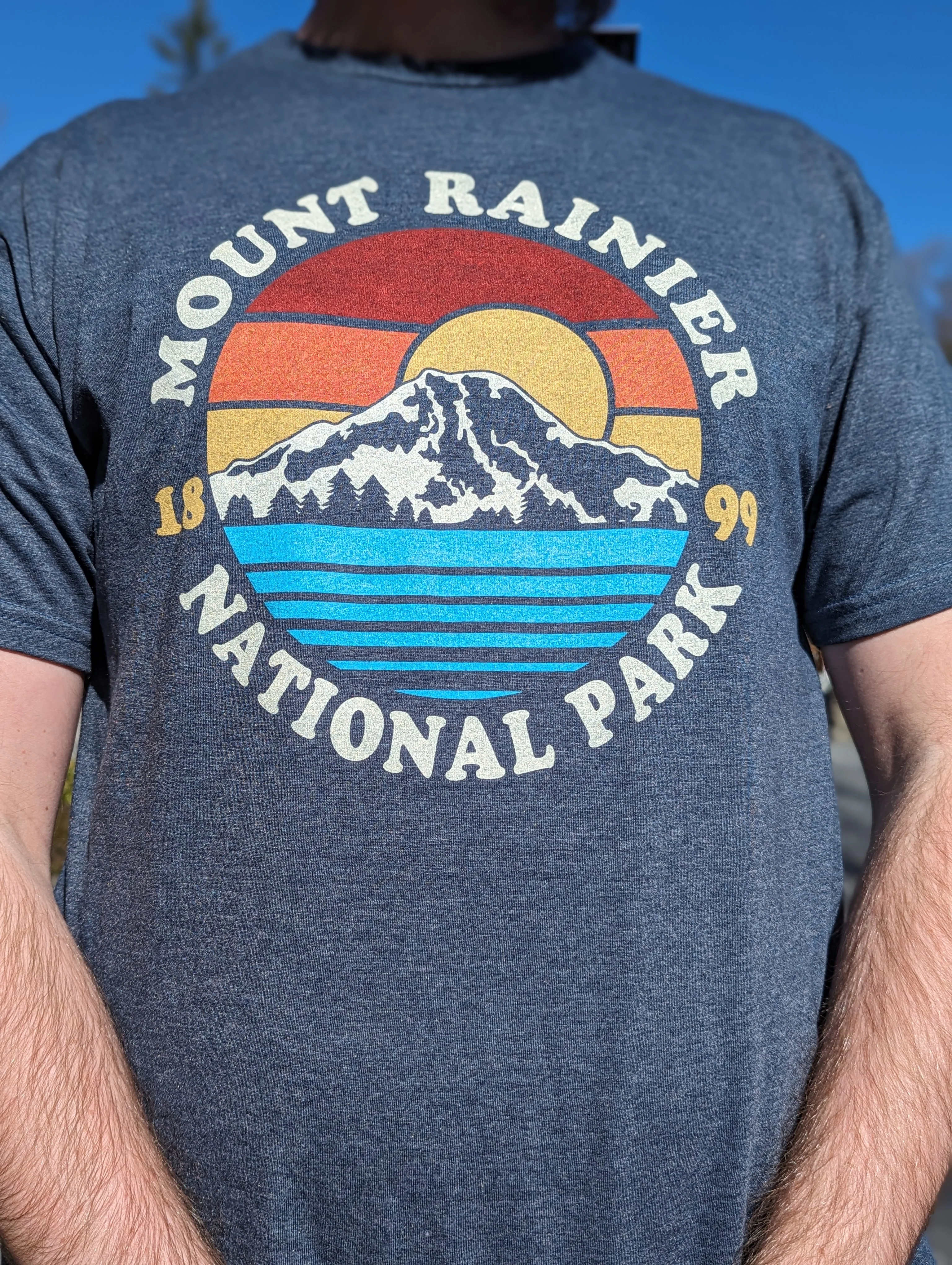 Retro Band MTN Rainier Tee - Image 2
