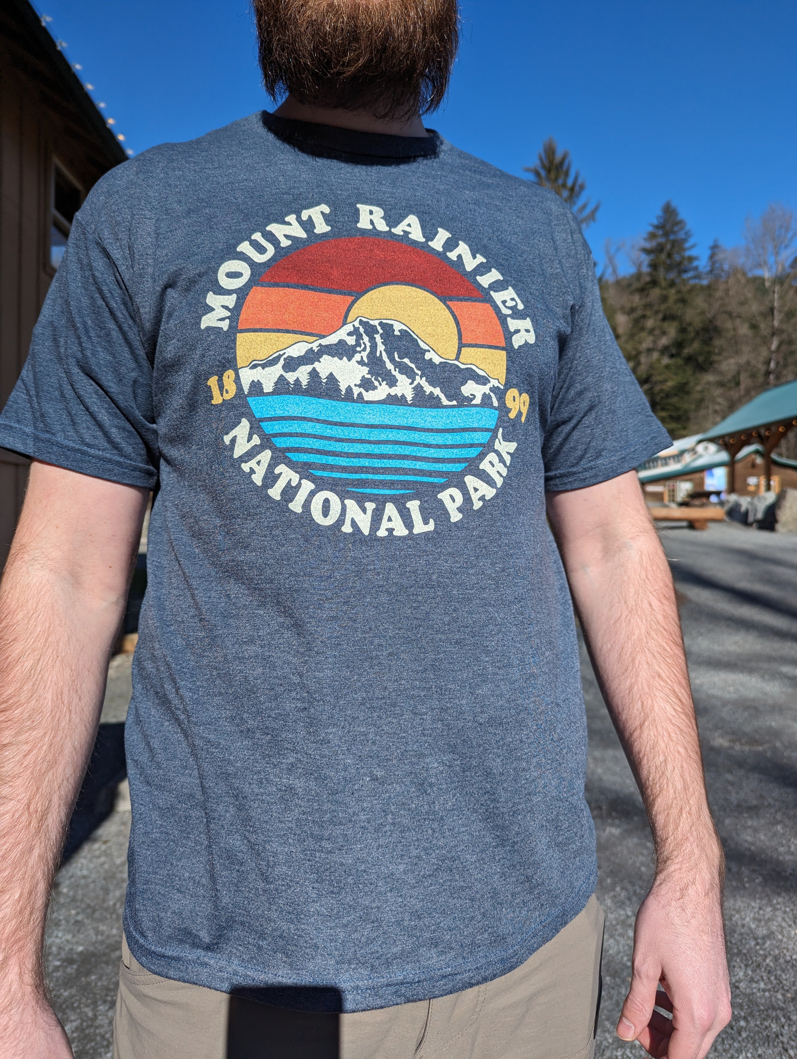 Retro Band MTN Rainier Tee - Image 3