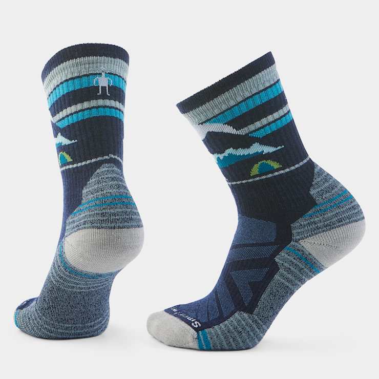 Women's Hike Light Cushion Mountain Moon Crew Socks
