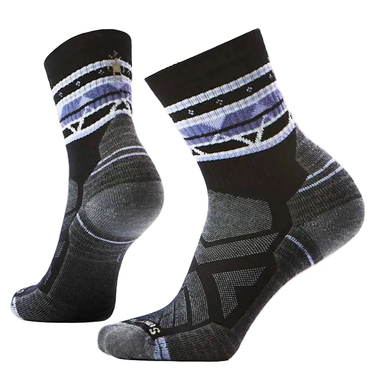 Women's Hike Light Cushion Zig Zag Valley Mid Crew Socks