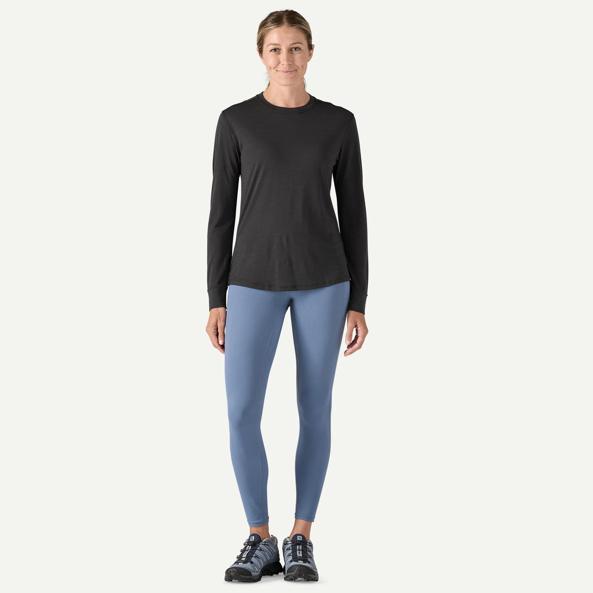 Women's Long-Sleeved Capilene Cool Merino Blend Shirt - Image 3