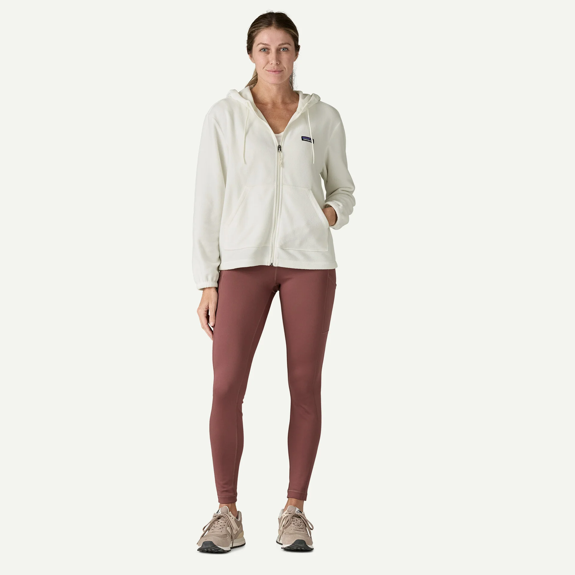 Women's Micro D Fleece Hoody - Image 3
