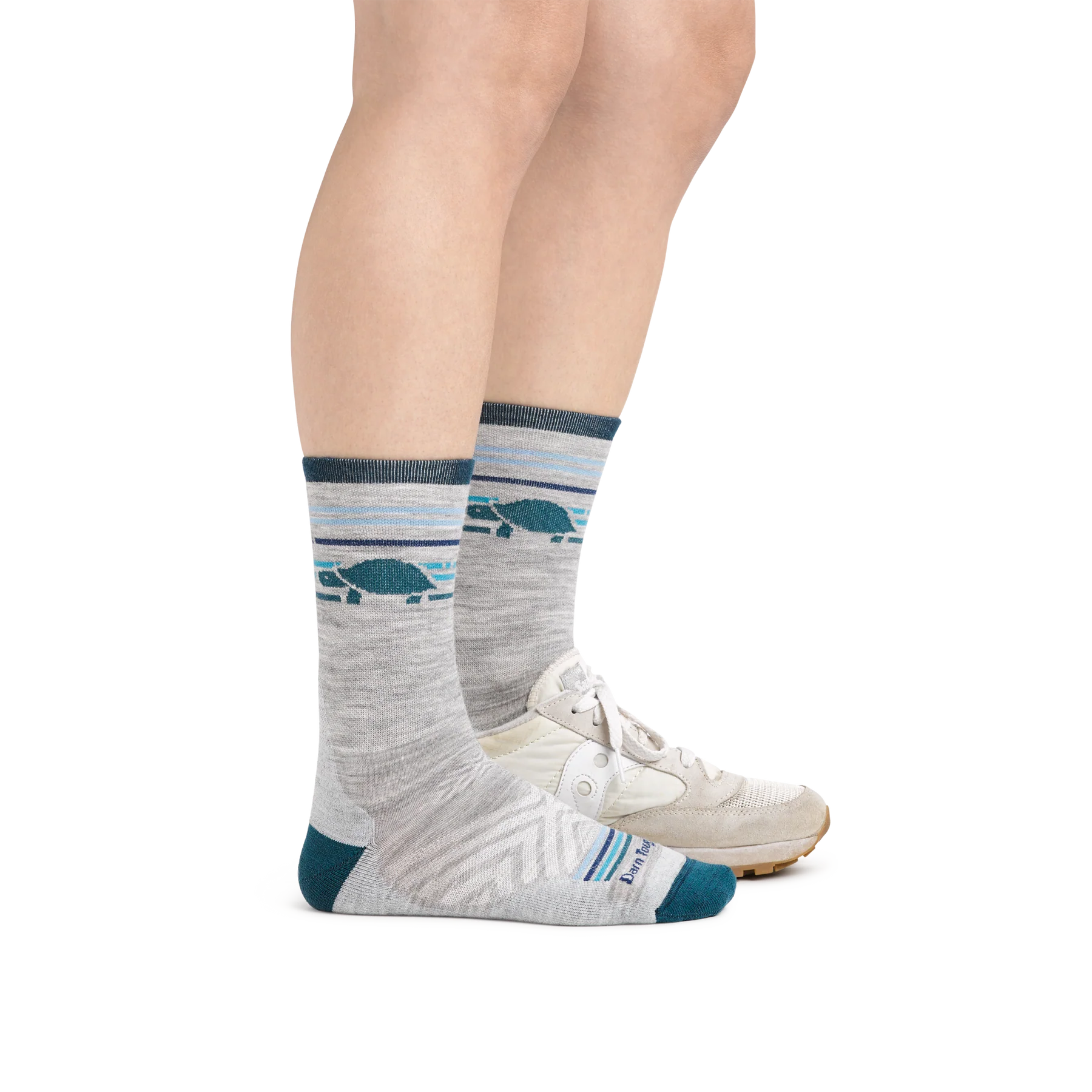 Pacer Micro Crew Ultra-Lightweight Running Socks - Image 3