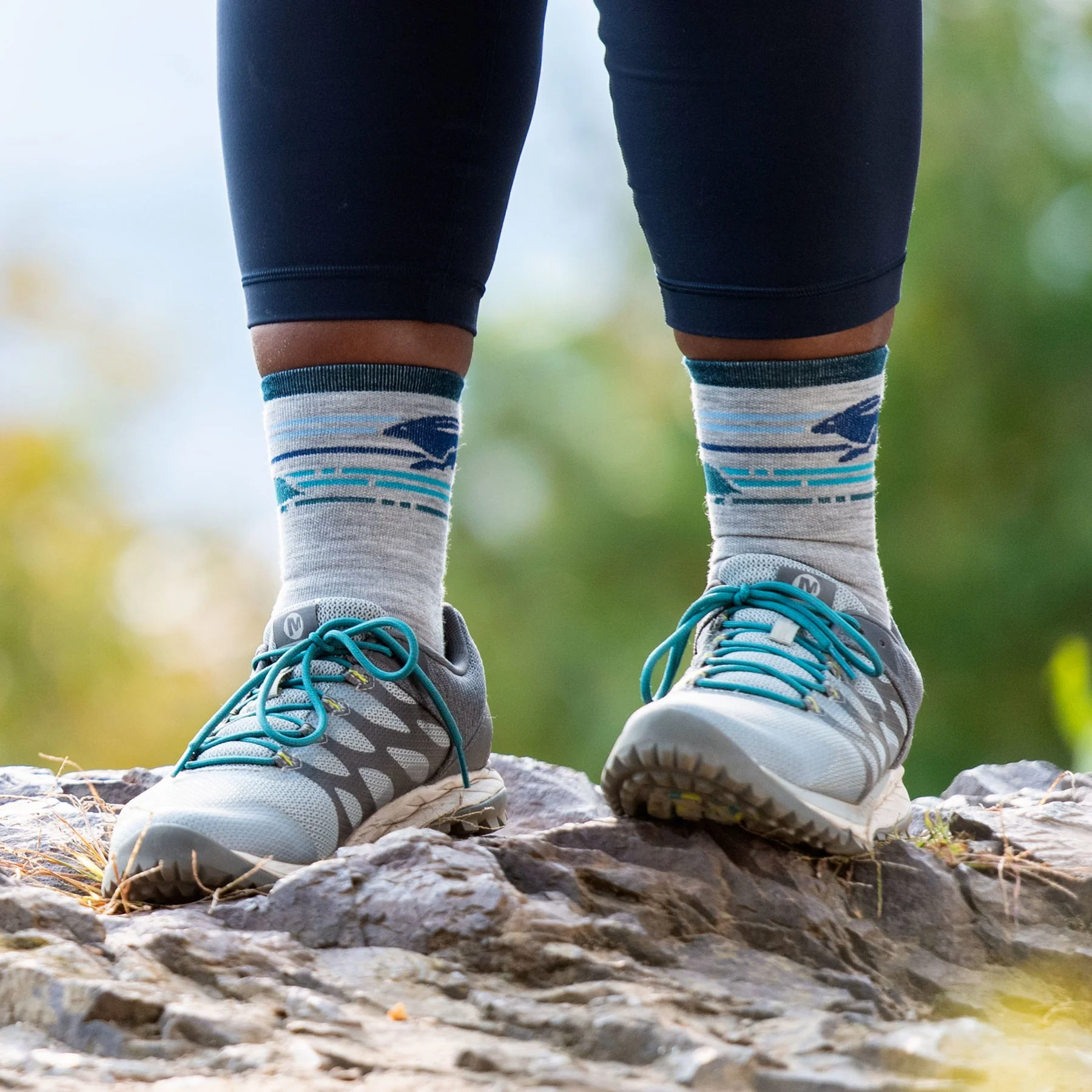 Pacer Micro Crew Ultra-Lightweight Running Socks - Image 4