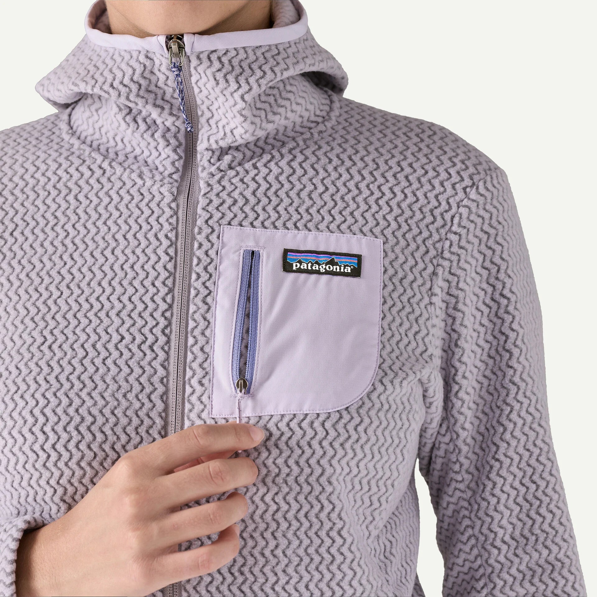 2025 Women's R1 Air Full-Zip Hoody - Image 6